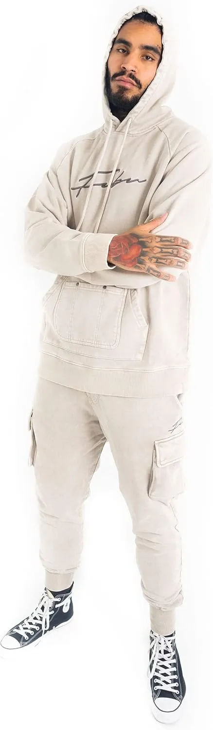 Fubu Signature Washed Utility Hoodie