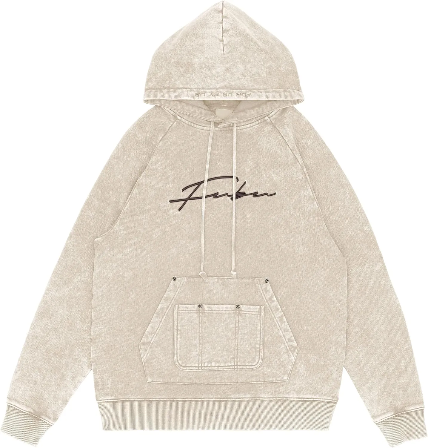 Fubu Signature Washed Utility Hoodie