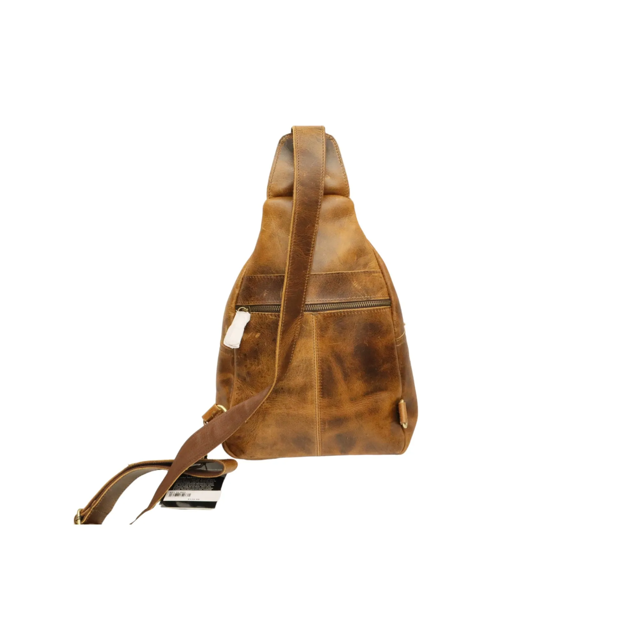 Full Grain Leather Sling Bag Crossbody Chestpack