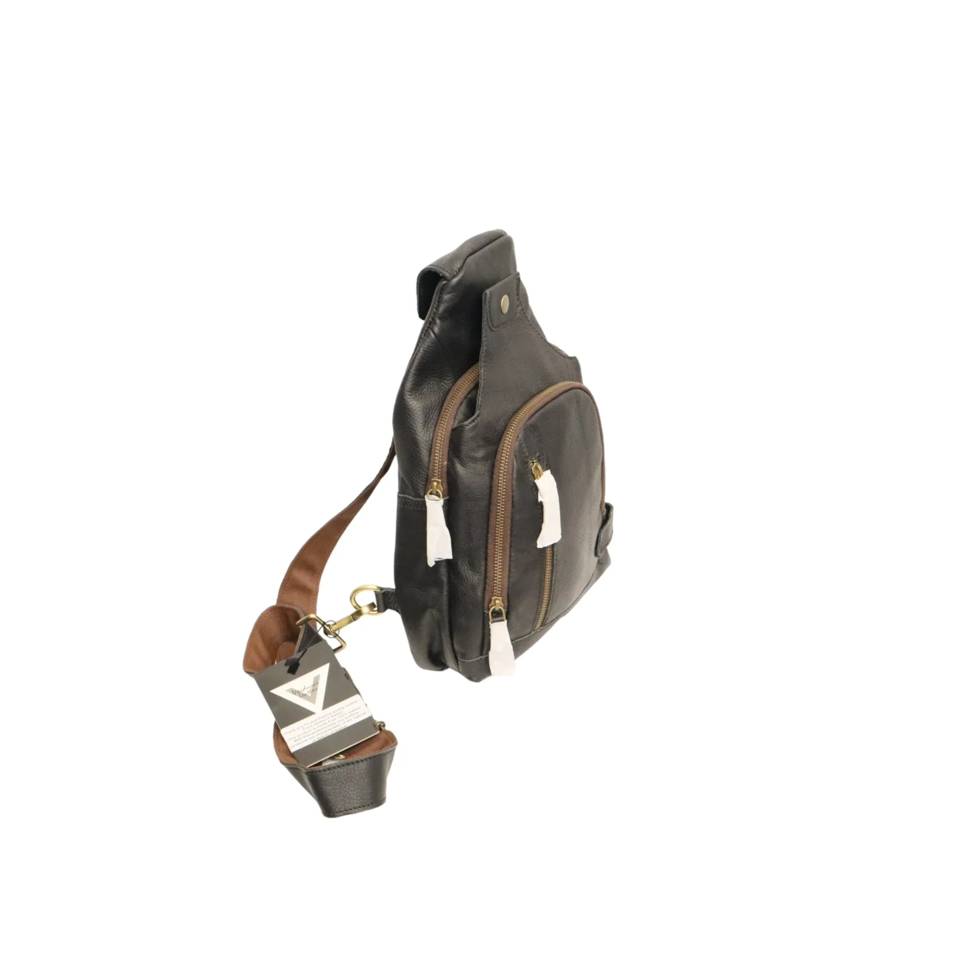 Full Grain Leather Sling Bag Crossbody Chestpack