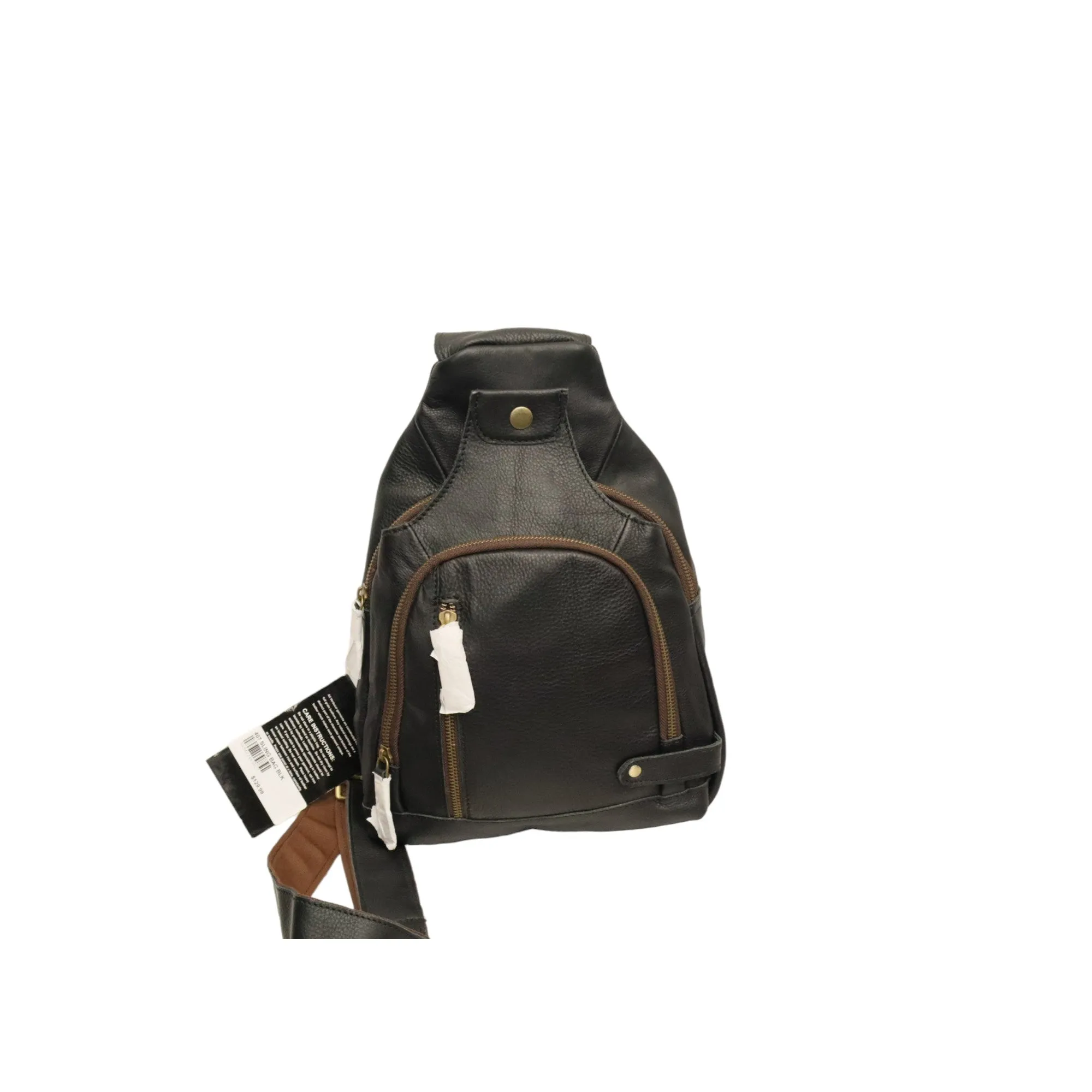 Full Grain Leather Sling Bag Crossbody Chestpack