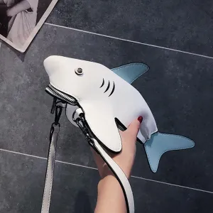 Funny Discounted coupons Only a few left Shark Women Shoulder Bags