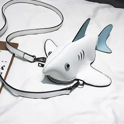 Funny Discounted coupons Only a few left Shark Women Shoulder Bags