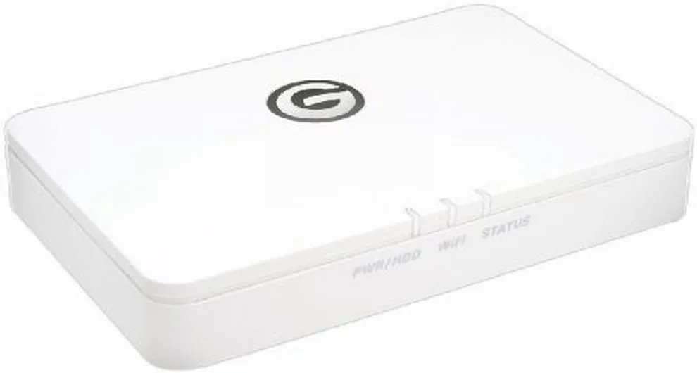 G-Technology G-CONNECT 500 GB GigE USB 2.0 Wireless Storage for iPad (0G02148)
