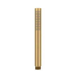 G#1(Gold) Norico Brass Round Brushed Gold Handheld Shower Only