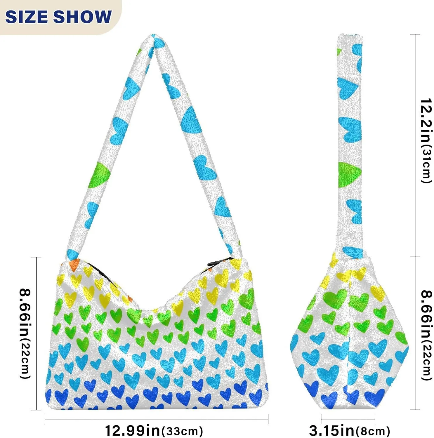 GAIGEO Strawberry Shoulder Handbags, Women Handbag, Purses for Women Shoulder Bag