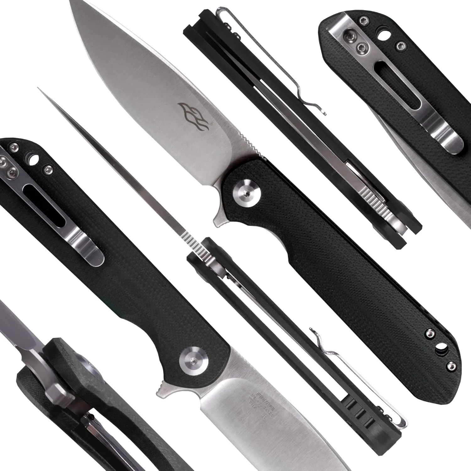 Ganzo Firebird FH41 BK D2 Steel Blade G10 handle Pocket Folding Knife EDC Tool