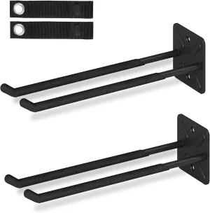 Garage Hooks, Heavy Duty Garage Hook, 12.4 Inch Wall Mount Hangers, Max Load 200 lbs Garage Storage Utility Hooks for Ladders, Chairs, Car Tires, Strollers, Garden Tools, Perfect Father's day gifts