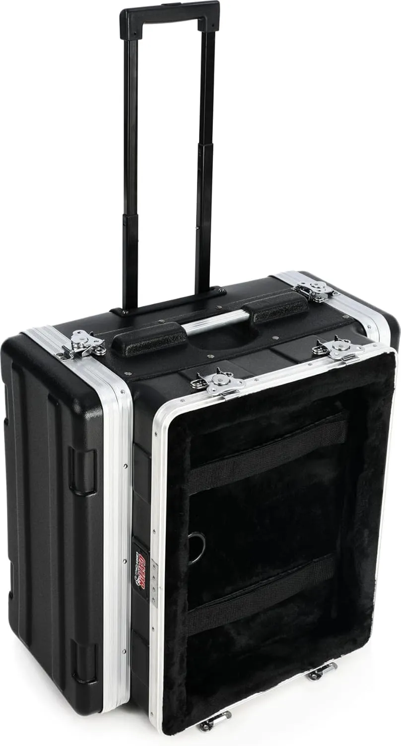 Gator GRC-STUDIO-4-GO Studio 2 Go Series Rack Case with Laptop Compartment
