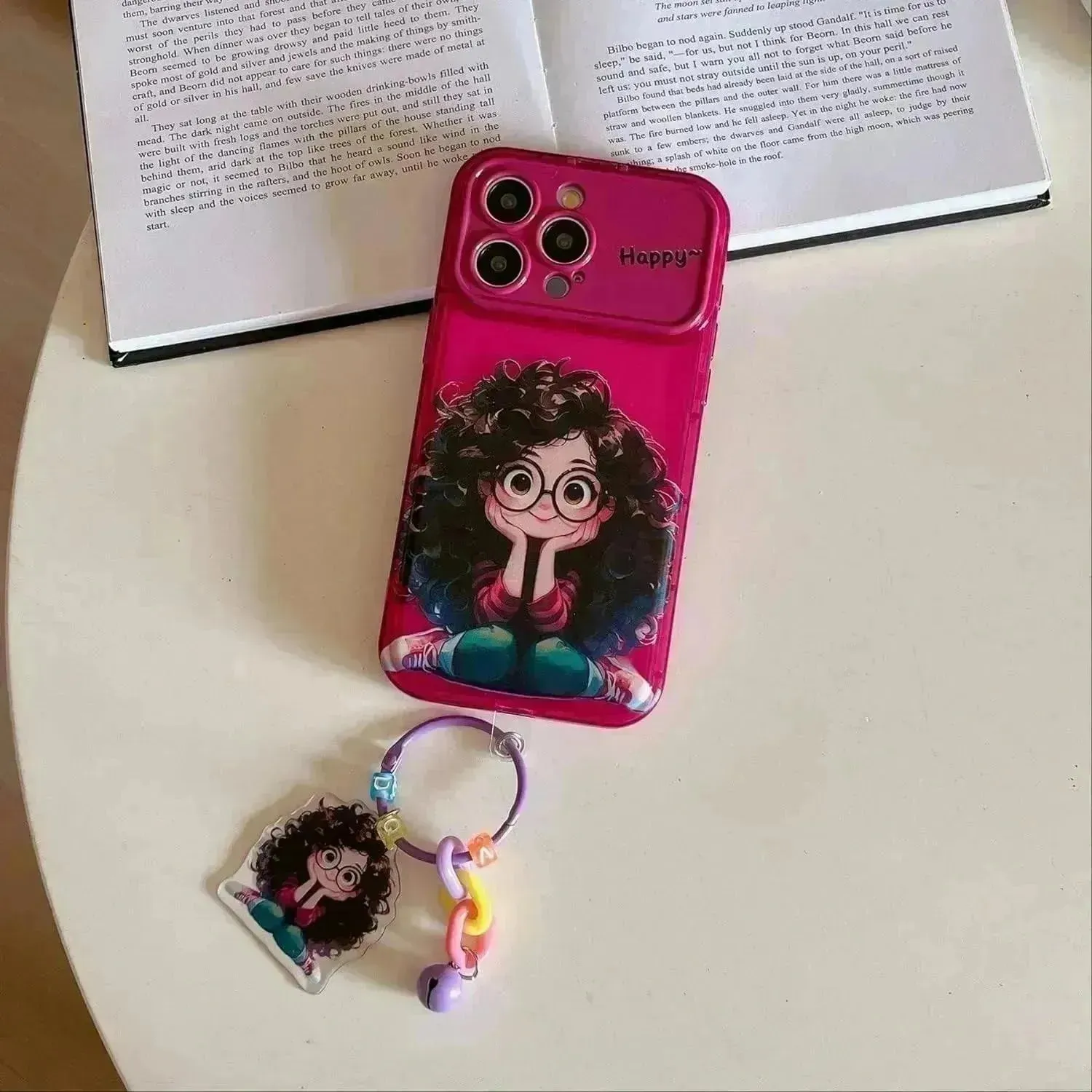 Geek Girl Charm Phone Case (For iPhones)
