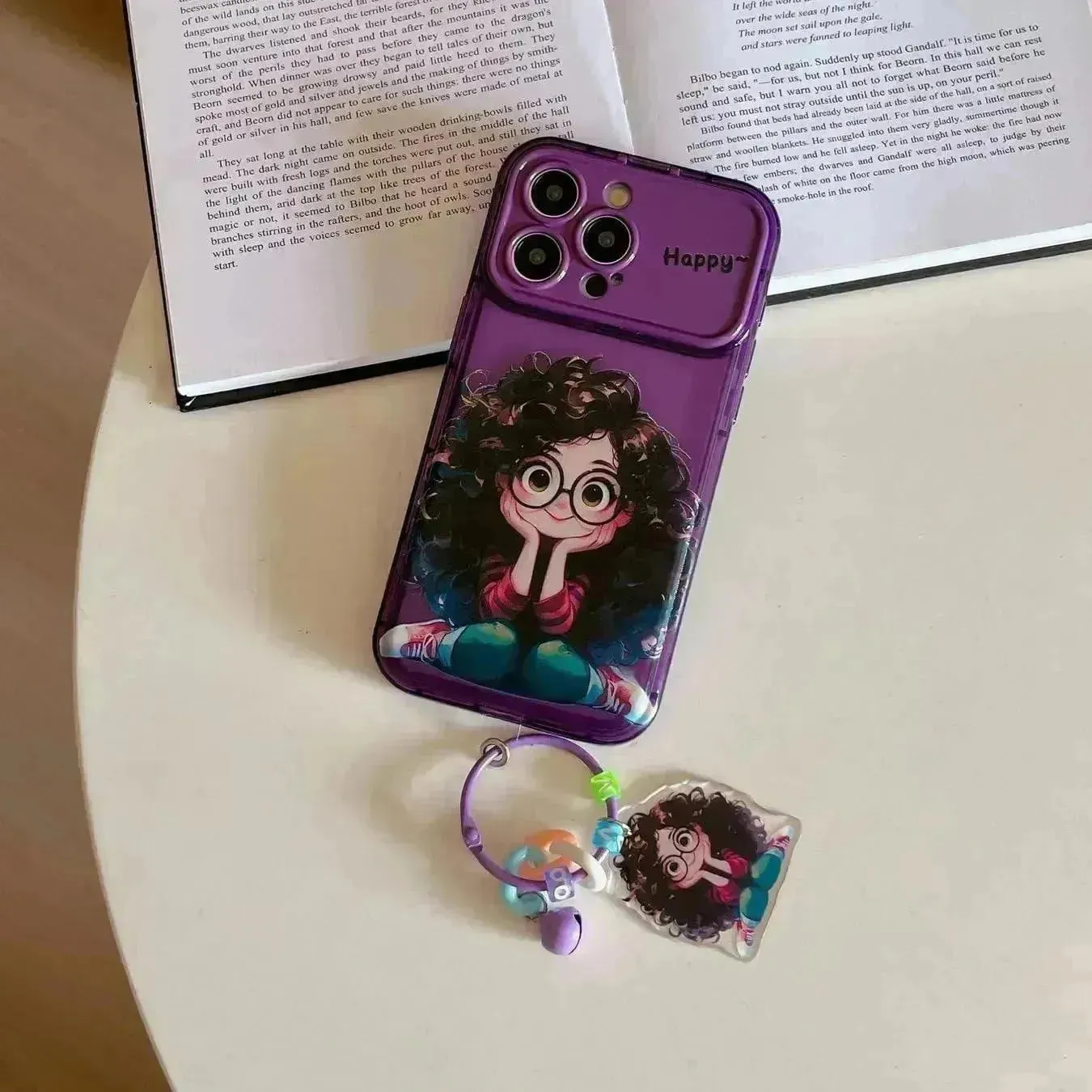Geek Girl Charm Phone Case (For iPhones)