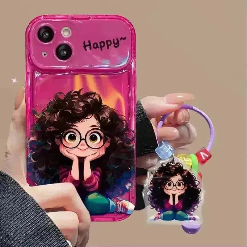 Geek Girl Charm Phone Case (For iPhones)
