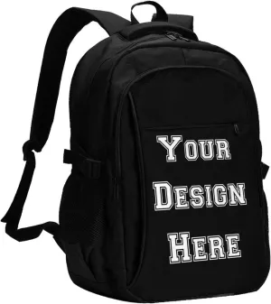 Generic Custom Backpack Large-capacity Casual Travel Laptop Bag Design Text Photo Logo Personalized Backpack,Extra Large