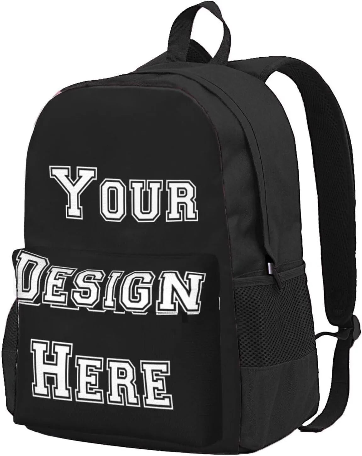 Generic Custom Backpack Large-capacity Casual Travel Laptop Bag Design Text Photo Logo Personalized Backpack,Medium
