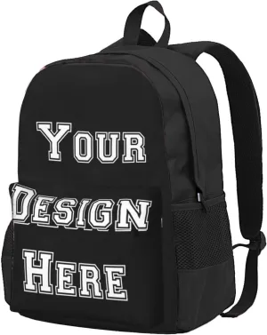 Generic Custom Backpack Large-capacity Casual Travel Laptop Bag Design Text Photo Logo Personalized Backpack,Medium