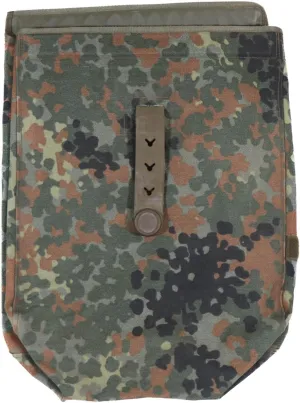 Genuine German Military Gas Mask Bag Flecktarn Utility Pouch Bundeswehr Woodland Camouflage Pouch…