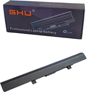 GHU Extended Capacity 2800mAh 45Wh Battery Compatible with Battery for Toshiba C55, PA5185U, PA5185U 1BRS, Satellite S55T Laptop, Lasts 3-4 Hours, Rechargeable Over 1000 Cycles, UL Tested