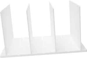 GLEAVI 1 Set Shelf Divider for Closet Organization Easy Assembly Book Separator for Clothes Handbags Accessories Storage Surface