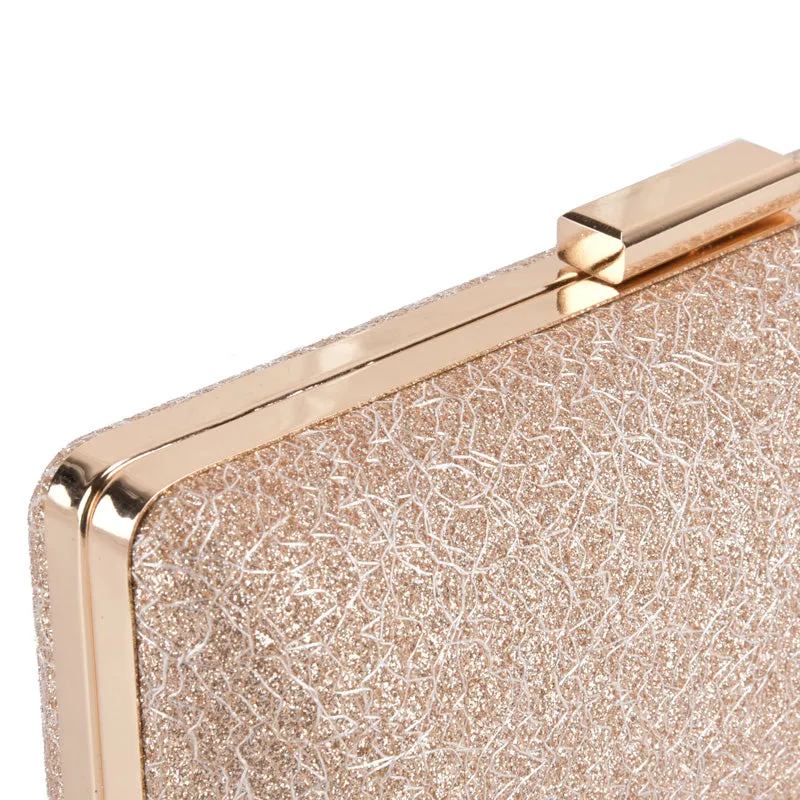 Gold Marbled Clutch