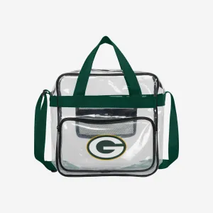 Green Bay Packers Clear Messenger Bag