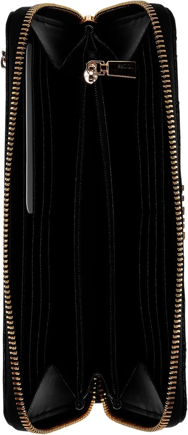GUESS Women's Betula Large Zip Around Wallet, Clutch