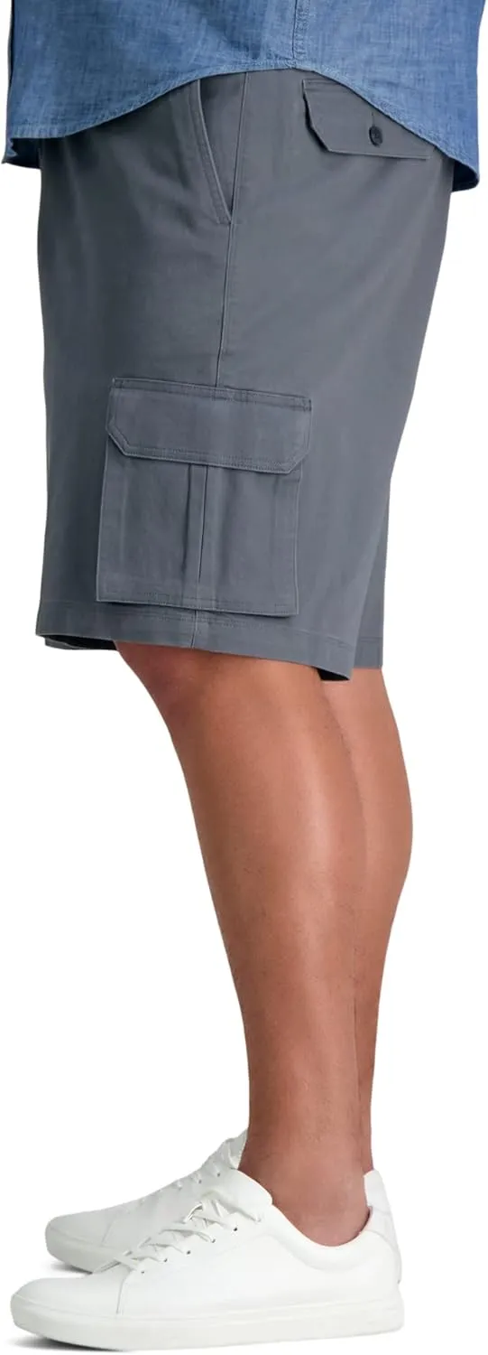 Haggar Men's Comfort Cargo Utility Short (Regular and Big & Tall Sizes)