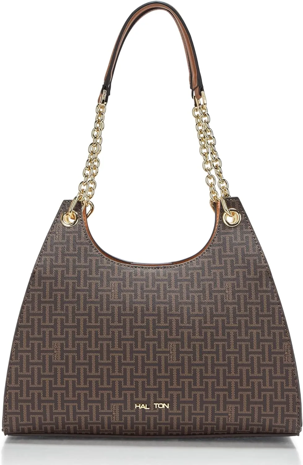 Halston Janis Rocky Road Top Zip Hobo