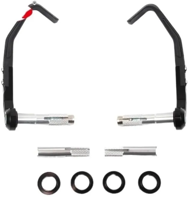 Hand Guards Handlebar Protective 22mm Motorcycle Handlebar Balancing Lever Brake Clutch Levers Proguard System Guard CNC Protector Universal for