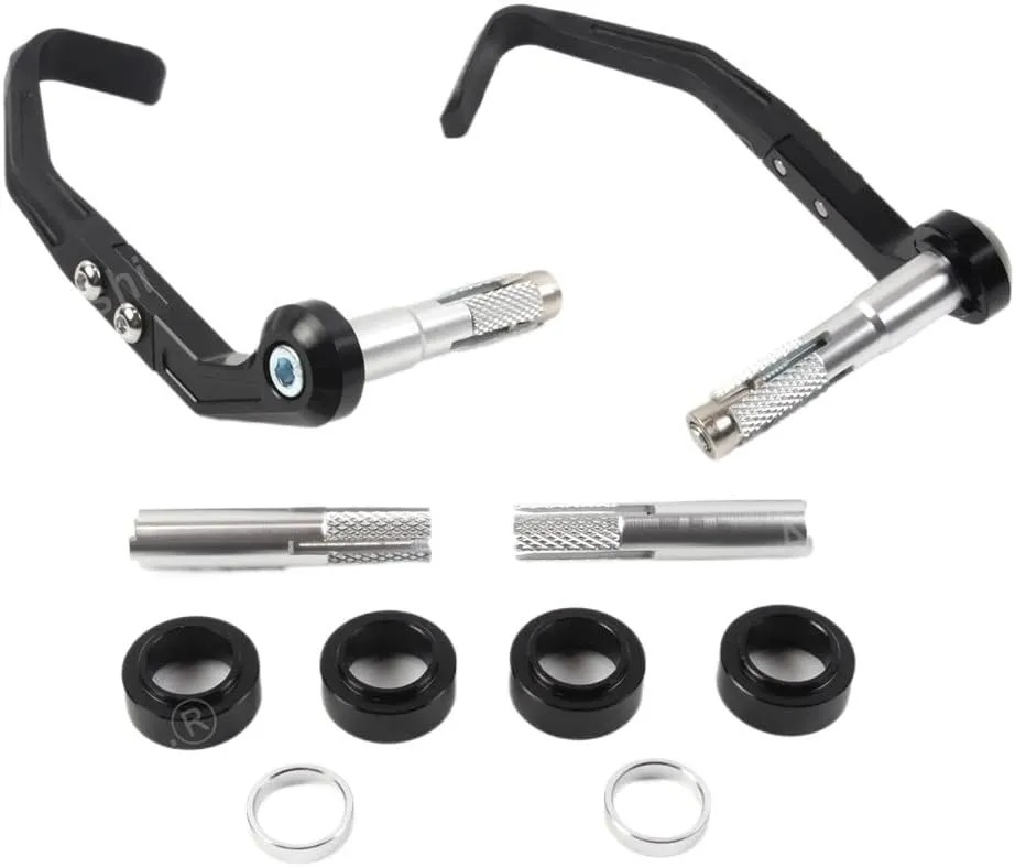 Hand Guards Handlebar Protective 22mm Motorcycle Handlebar Balancing Lever Brake Clutch Levers Proguard System Guard CNC Protector Universal for