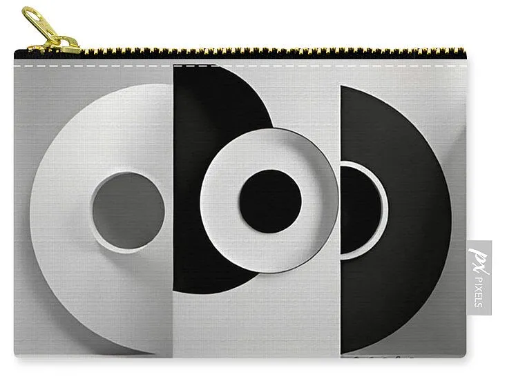 Harmony in Contrast 4 - Zip Pouch