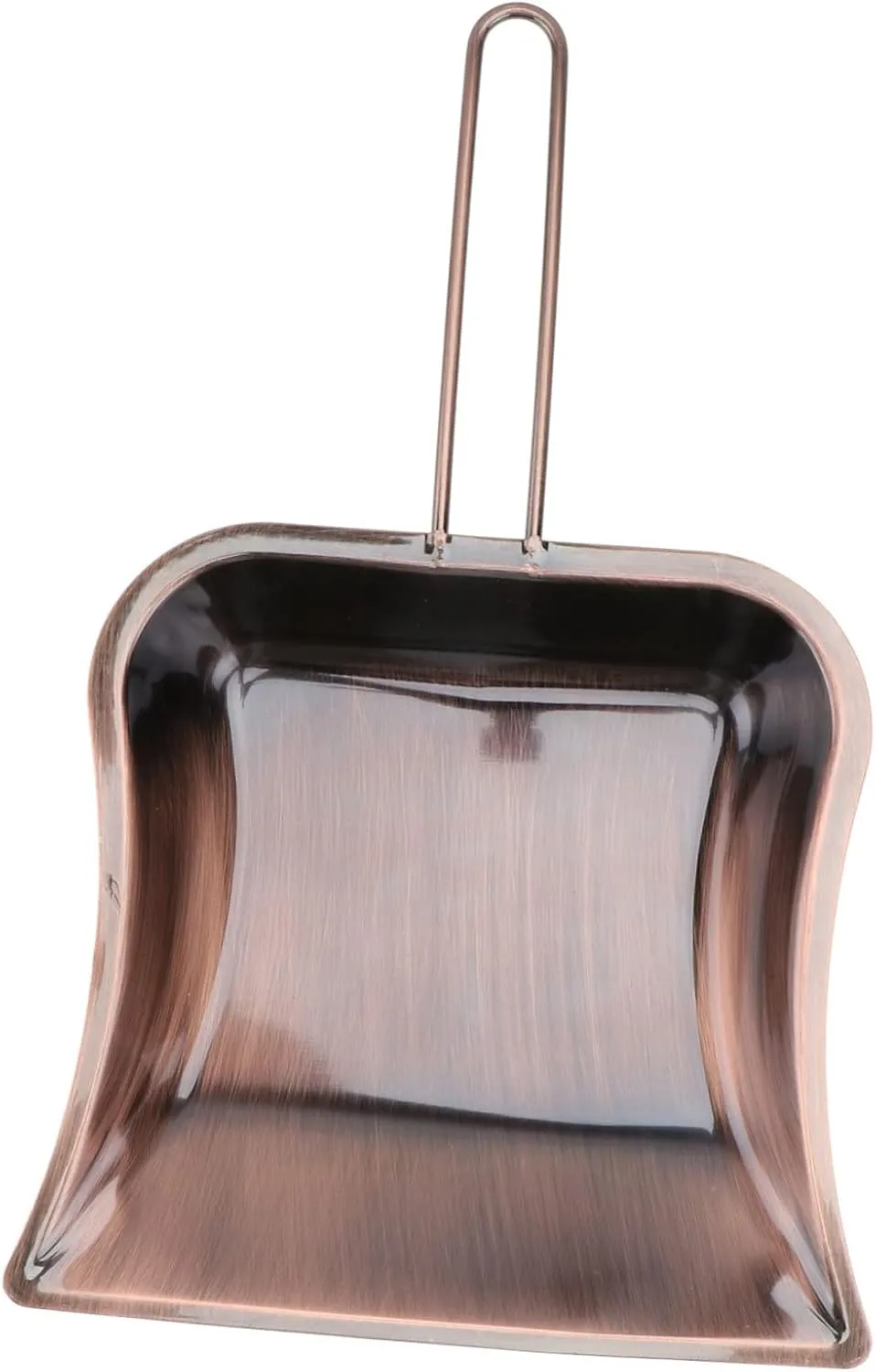 Healifty 1pc Brass Dustpan Compact Cleaning Tool for Household Use Smooth Surface Decorative Ornament Retro Design Easy to Use and Clean