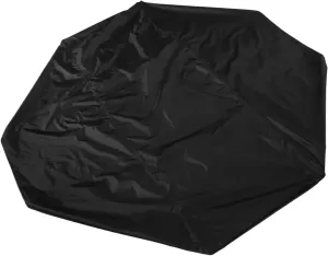 Healifty Sled Cover Heavy Duty Snowmobile Cover Trailer Vent Cover Trailer Protection Cover Sled Ski Cover Travel Trailer Cover Utility Trailer Cover 210t Oxford Cloth Black