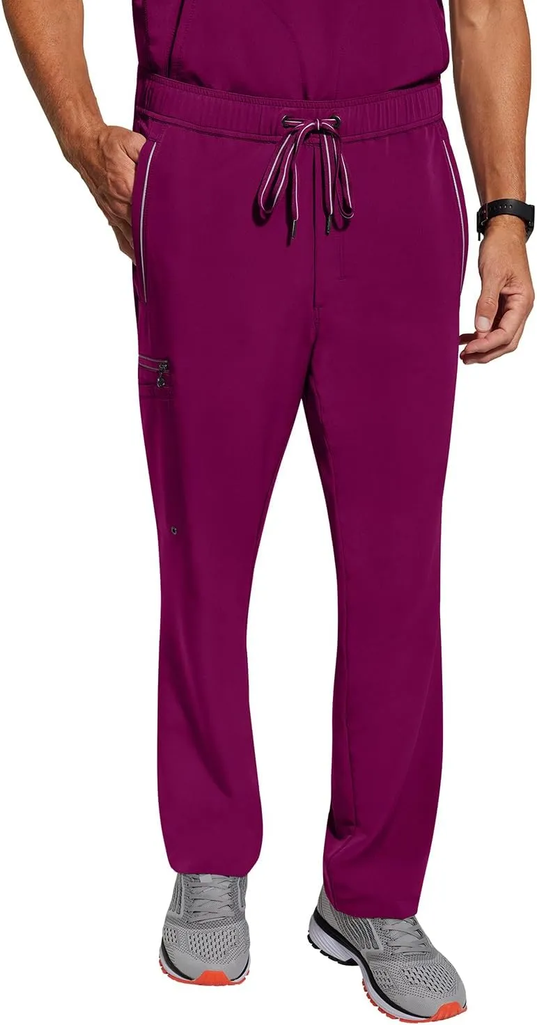 Healing Hands Medical Scrub Pant for Men Noah Bottoms with 7 Pockets, Moisture Wicking, 360° Stretch & Recycled Fibers 9173