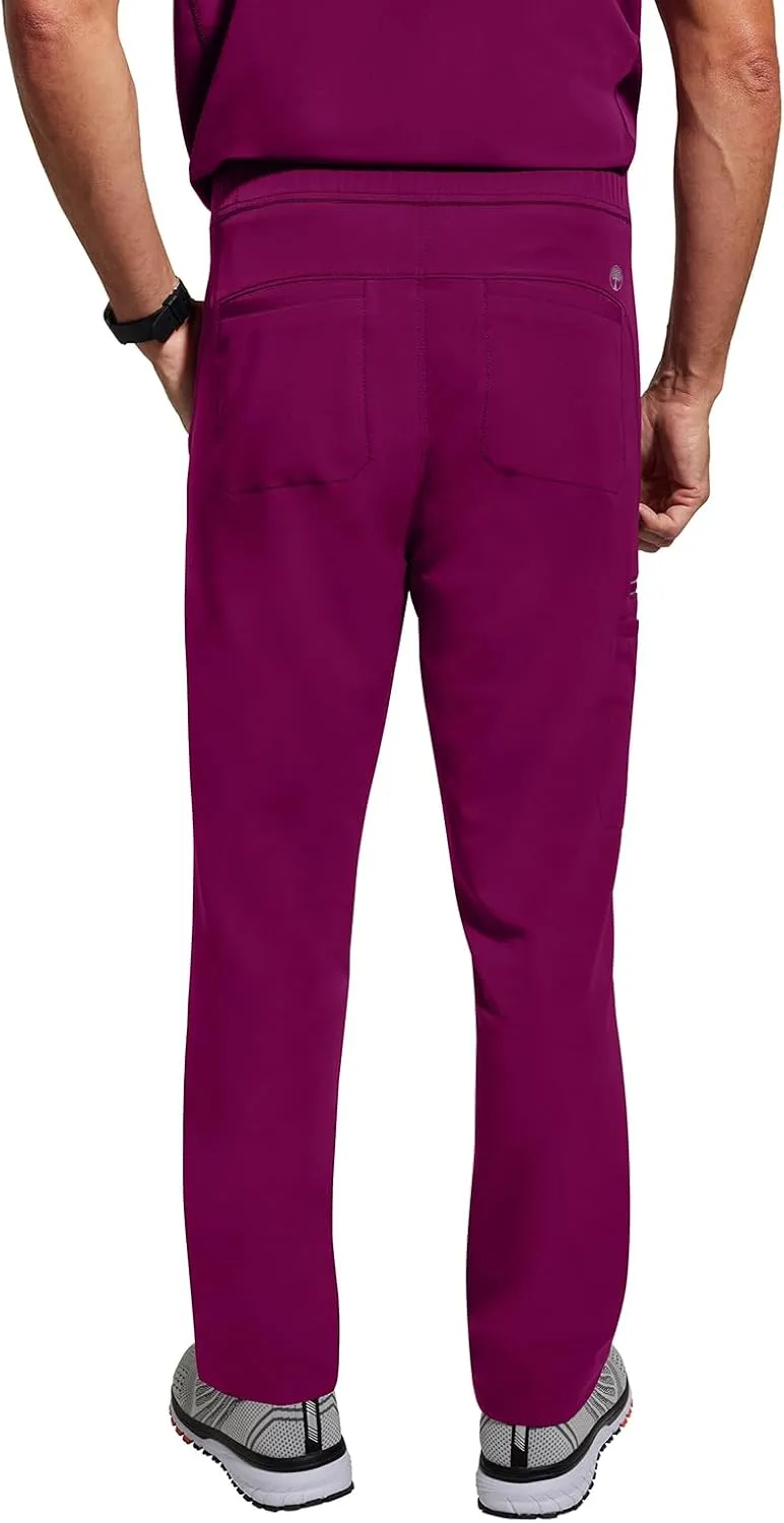 Healing Hands Medical Scrub Pant for Men Noah Bottoms with 7 Pockets, Moisture Wicking, 360° Stretch & Recycled Fibers 9173