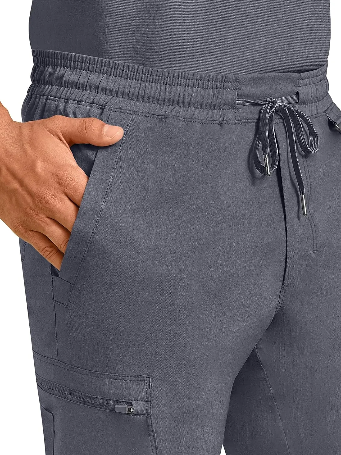 Healing Hands Scrub Pants for Men Daniel Utility Bottoms with 6 Pockets, 2-Way Stretch and Durable Fabric 9300