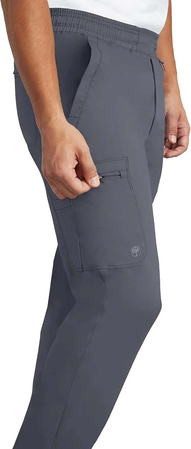 Healing Hands Scrub Pants for Men Daniel Utility Bottoms with 6 Pockets, 2-Way Stretch and Durable Fabric 9300