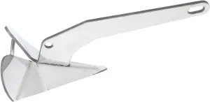 Heavy Duty Boat Anchor, 316 Stainless Steel Delta-Style Triangle Anchor, Wing Style Triangular Anchor (11 LBS)