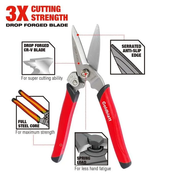 Heavy-Duty Utility Shears 8"