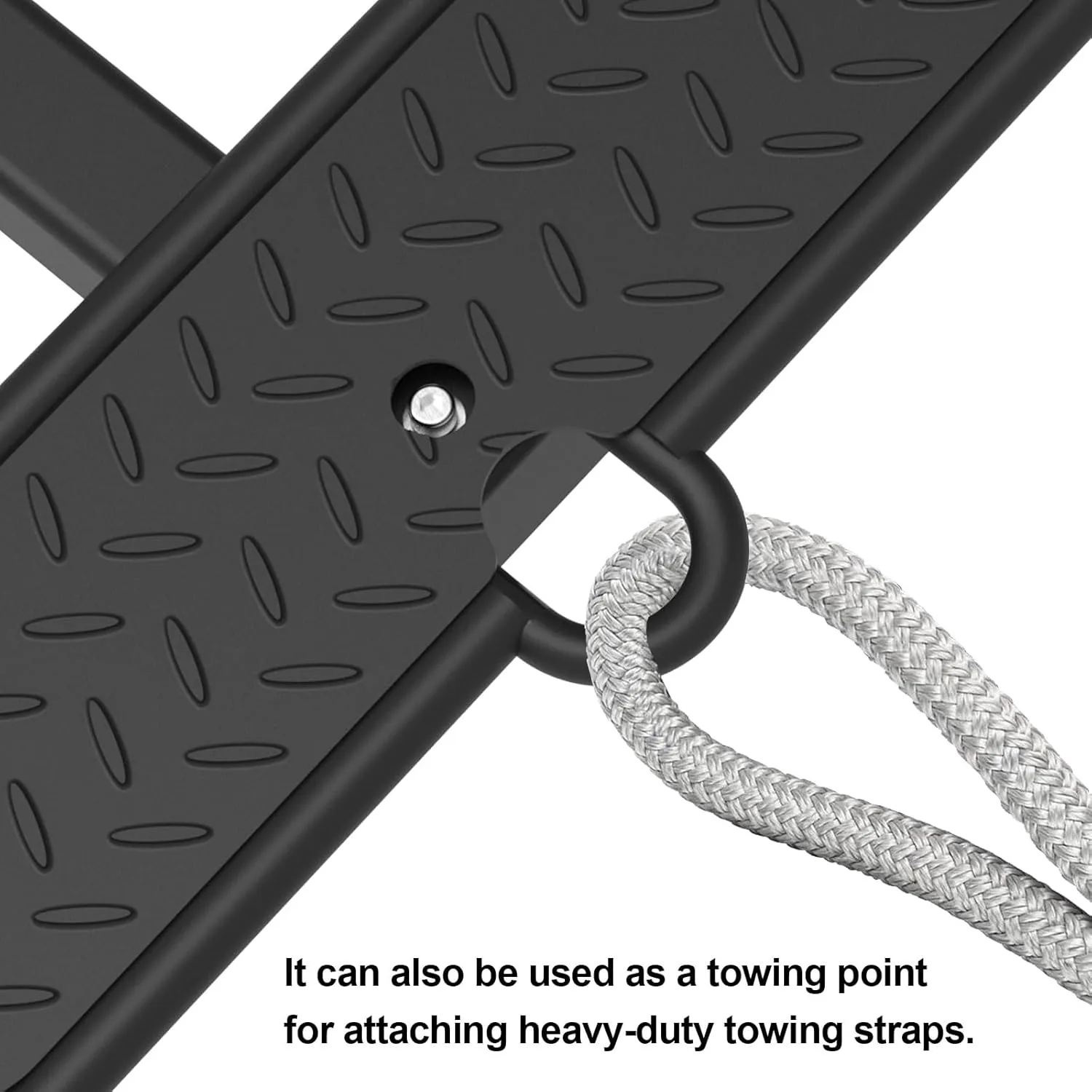 Hitch Step 2 inch Receivers, Fit Trailer,Tow,Truck Hitch Step,Tailgate Step,Hitch Steps for Pickup Truck,Hitch Bumper Guard Heavy-Duty Tow Straps 27 inch Platform