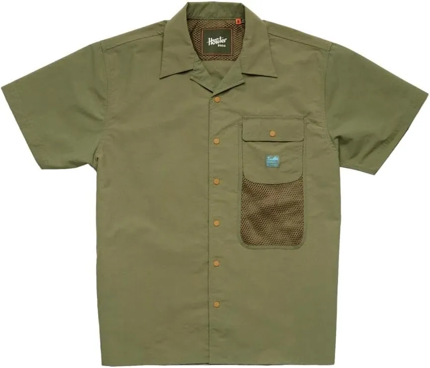 Howler Brothers Men's Forager Utility Shirt, Olive (129524S-OLI, US, Alpha, Large, Regular, Regular)
