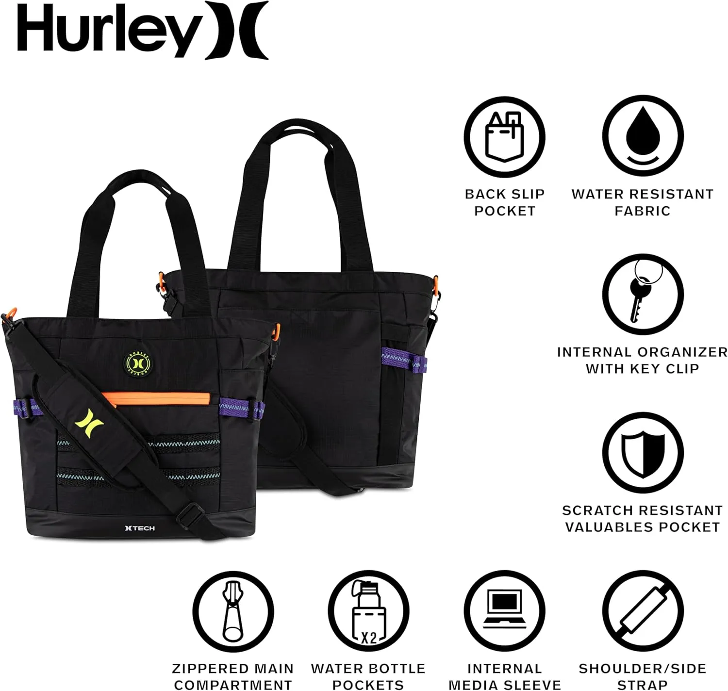 Hurley Utility Tote Bag