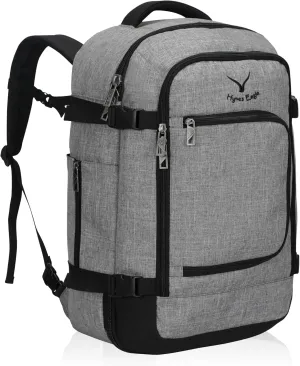 Hynes Eagle Travel Backpack 40L Flight Approved Carry on Backpack Men Large Cabin Weekender Laptop Backpack Women 15.6 inches