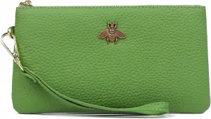 imeetu Women's Wristlet Clutch Purse Leather Cell Phone Wallet Handbag with Wrist Strap