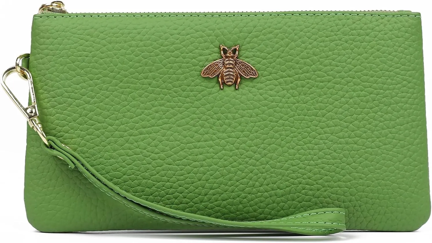 imeetu Women's Wristlet Clutch Purse Leather Cell Phone Wallet Handbag with Wrist Strap