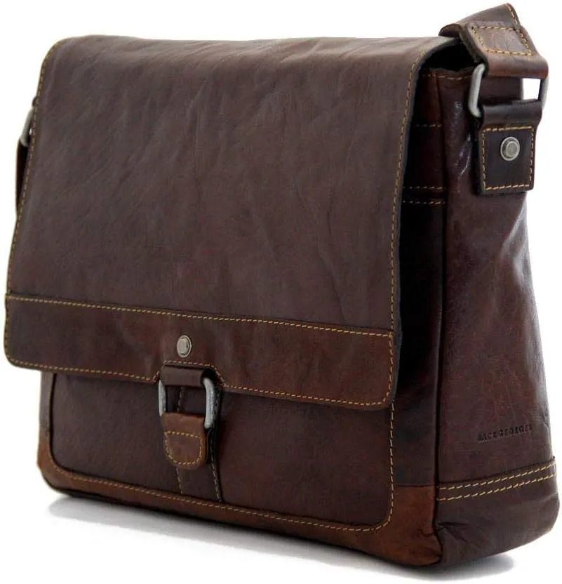 Jack Georges Voyager Messenger Bag #7314 (Brown)