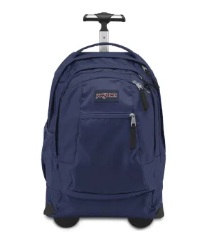 JanSport Driver 8 Rolling Backpack Wheeled Travel Bag 36 Liters - Navy