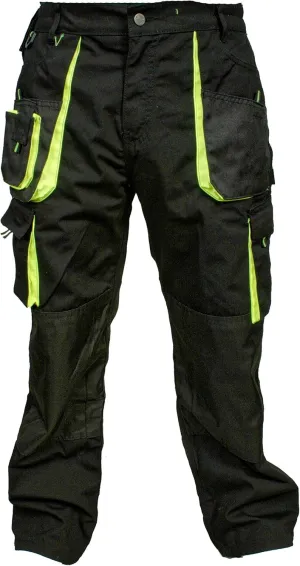 Juicy Trendz Men's Work Pants – Heavy-Duty Relaxed Fit Utility Cargo Trousers for Construction, Carpenter & Outdoor Work