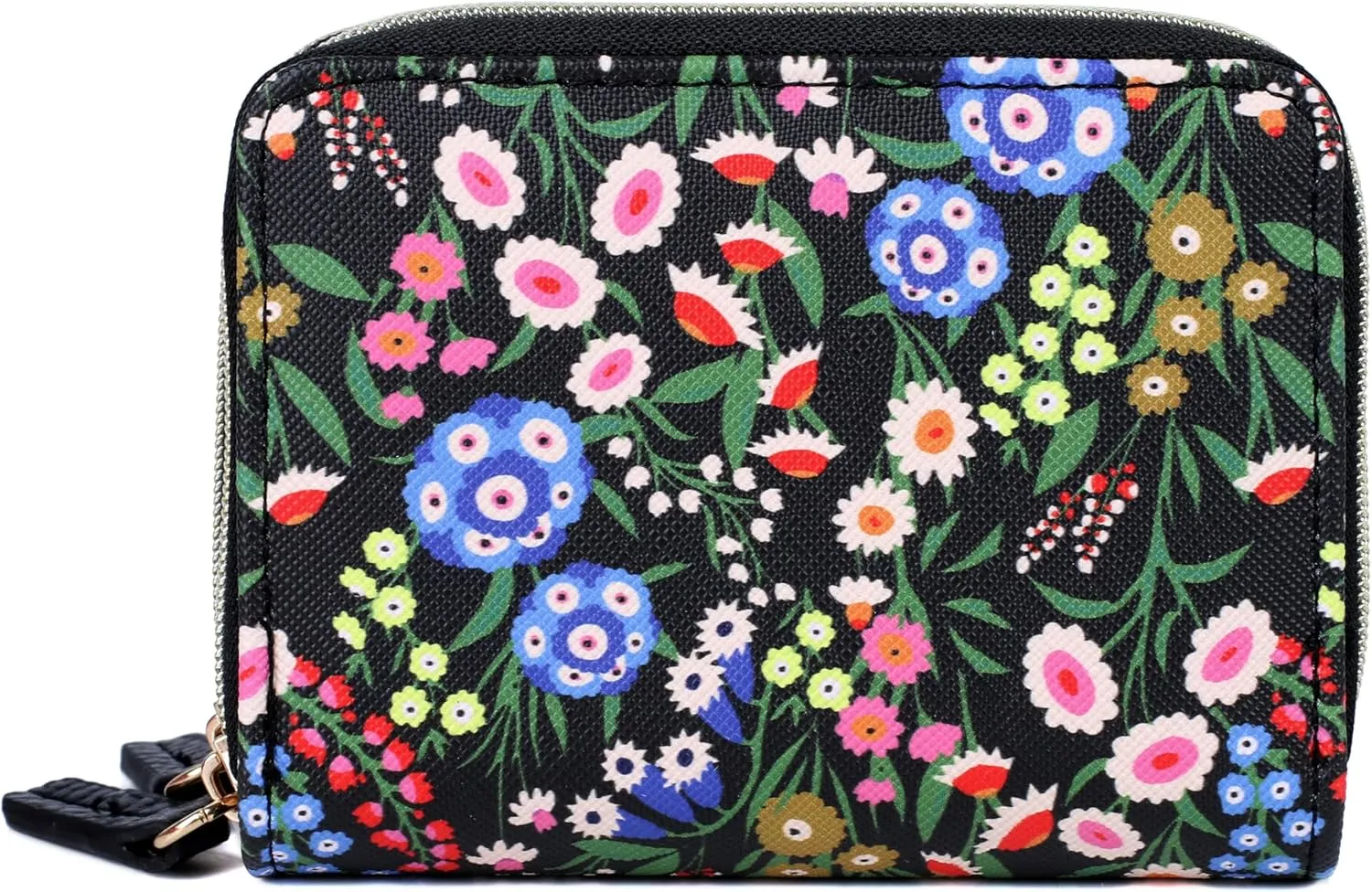 Julia Buxton Magical Garden Printed Vegan Leather Wizard Wallet