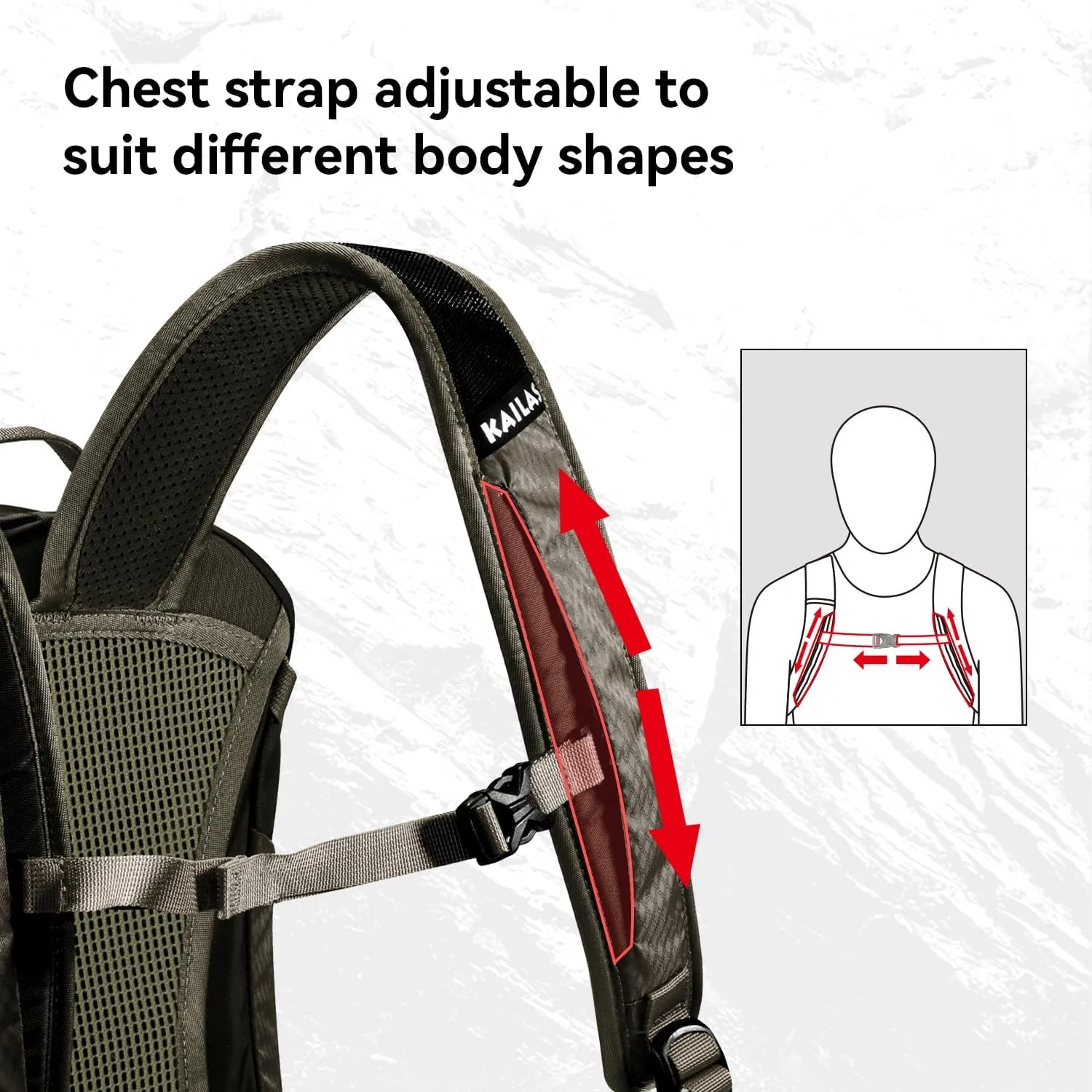 KAILAS Hurricane 20L 26L Hiking Backpack Lightweight Trekking Daypack Small Backpacks for Traveling Camping Outdoor