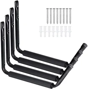 Kayak Rack, Indoor Wall Mount Storage Hooks, Home Utility Heavy Duty Garage Hangers, Dock Hanging for Boat Yacht Kayak Canoe